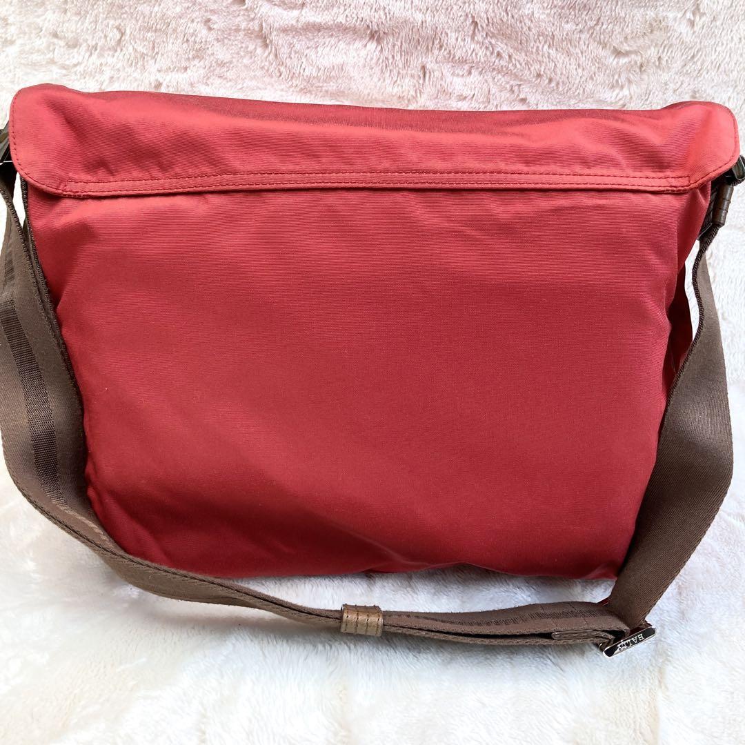 BALLY バリー ショルダーバッグ ナイロン レザー メッセンジャーバッグ