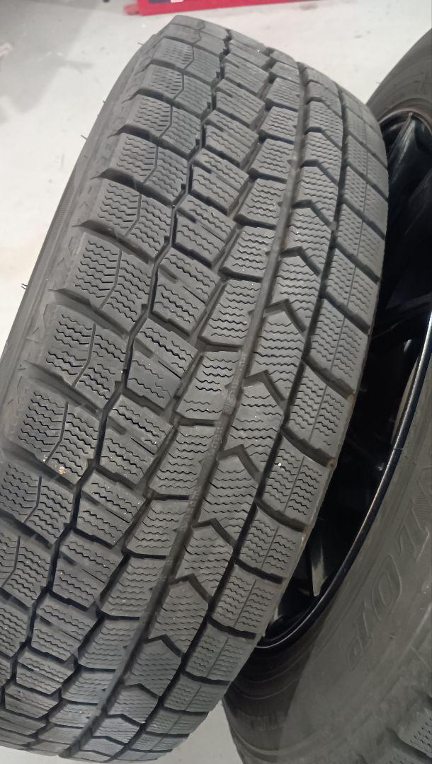 プリウス60 アルミホイール4本 スタッドレス 195/60R17