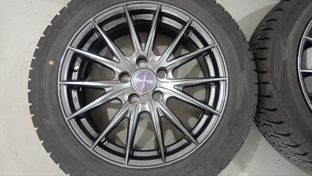 プリウス60 アルミホイール4本 スタッドレス 195/60R17