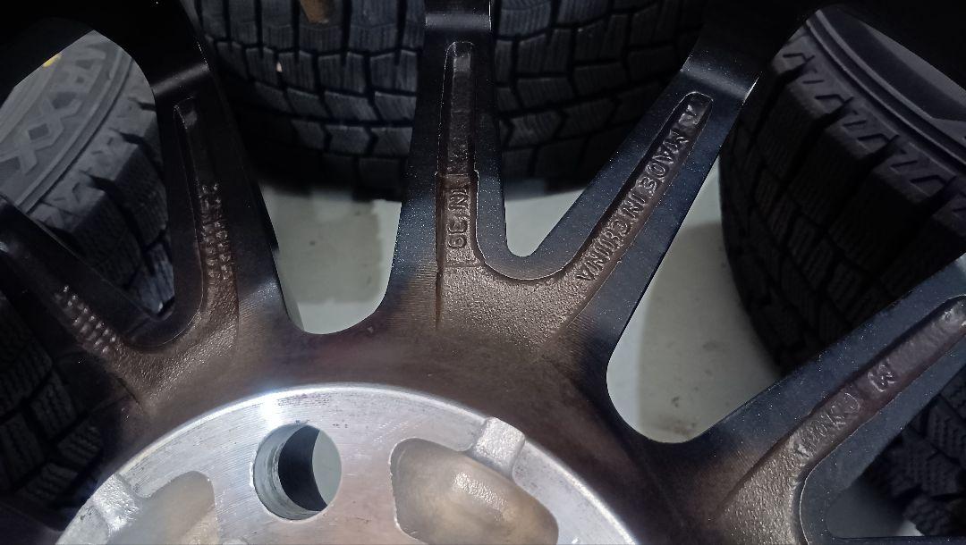 プリウス60 アルミホイール4本 スタッドレス 195/60R17