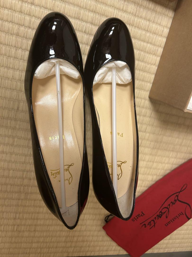 Christian Louboutin ブラックハイヒール39