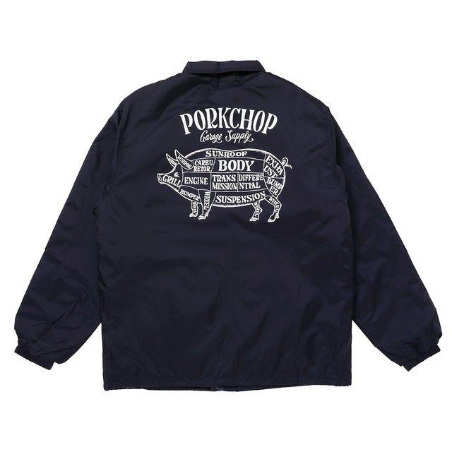 PORKCHOP ボアコーチジャケット K7p8t-m78207965461 ポークチョップ 100%新品