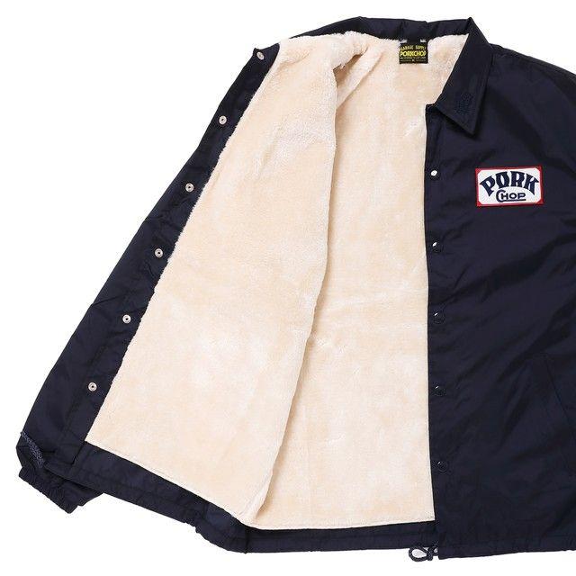 PORKCHOP ボアコーチジャケット K7p8t-m78207965461 ポークチョップ 100%新品