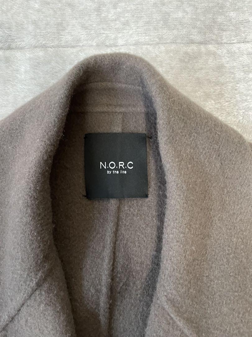 N.O.R.C ロングコート ベルト付き