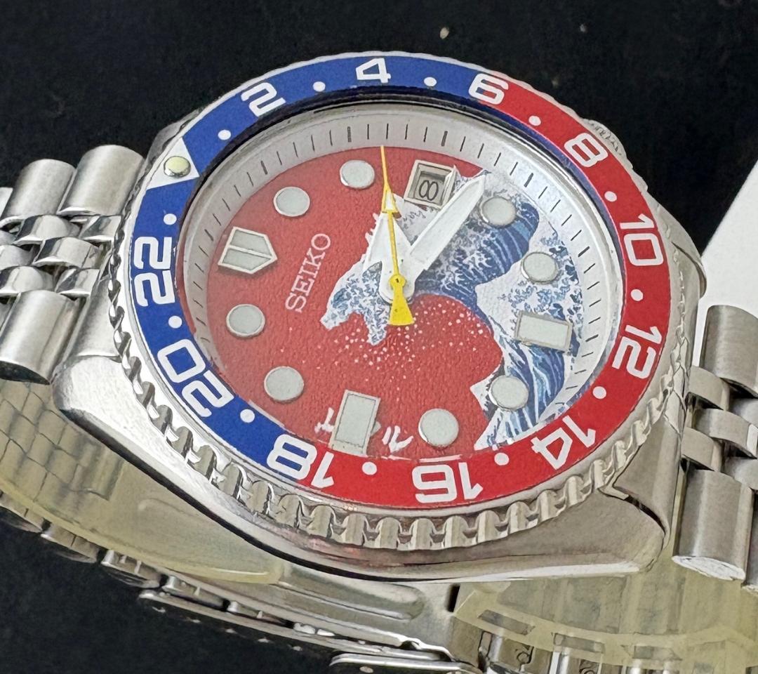 642/セイコー 7002-700A 4th フォース ダイバー レッドダイヤル