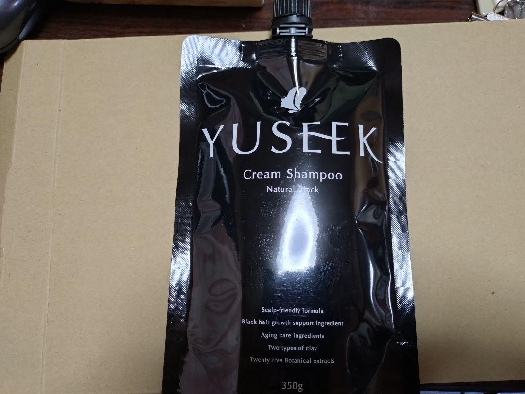 YUSEEK ユーシーク クリームシャンプー ナチュラルブラック 奥深し
