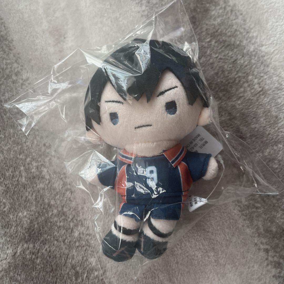 ハイキュー 風 かおもじネコ バレー マスコット BC ぬいぐるみ