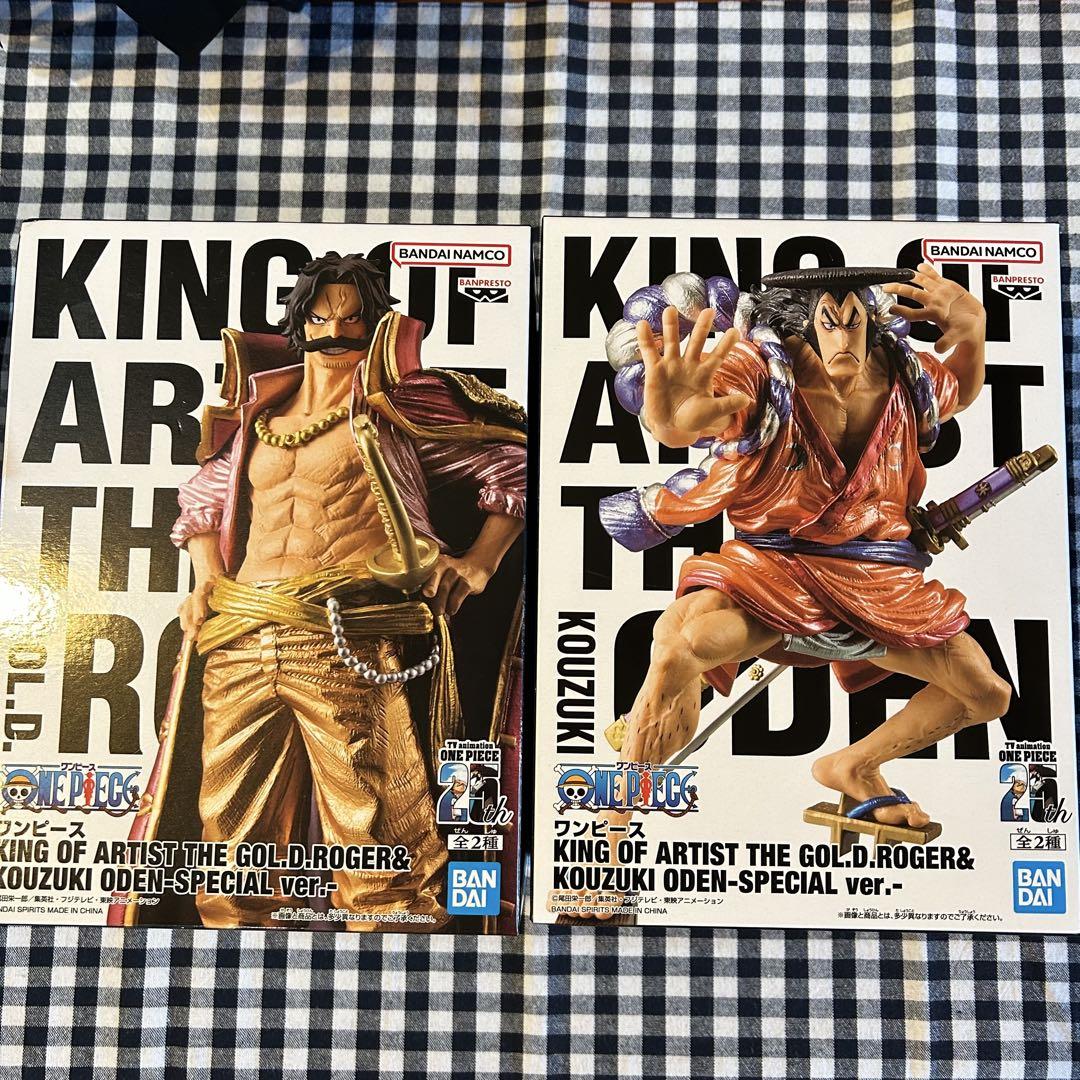 ワンピース】 ゴールド・D・ロジャー & 光月おでん フィギュア2