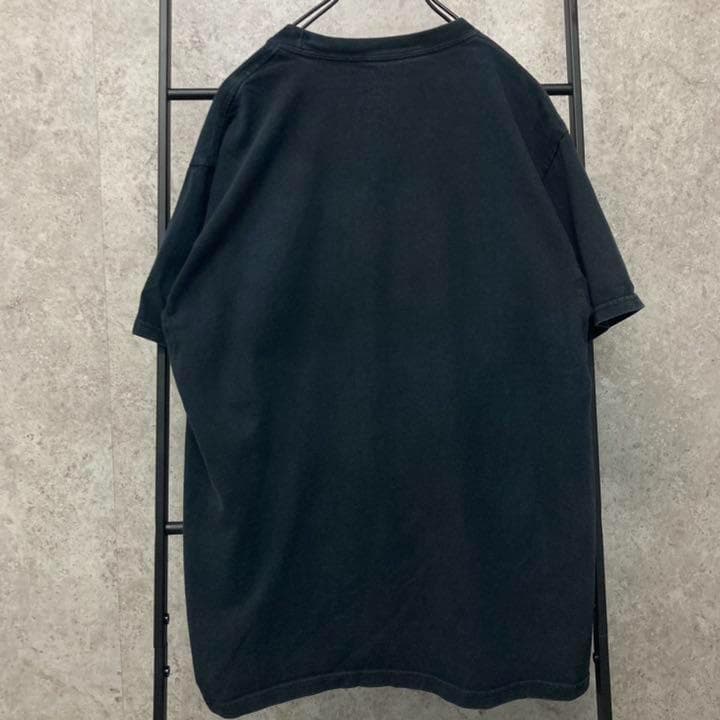 US古着》ディズニー サイケ ミッキー キャラクターTシャツ メンズM〜L