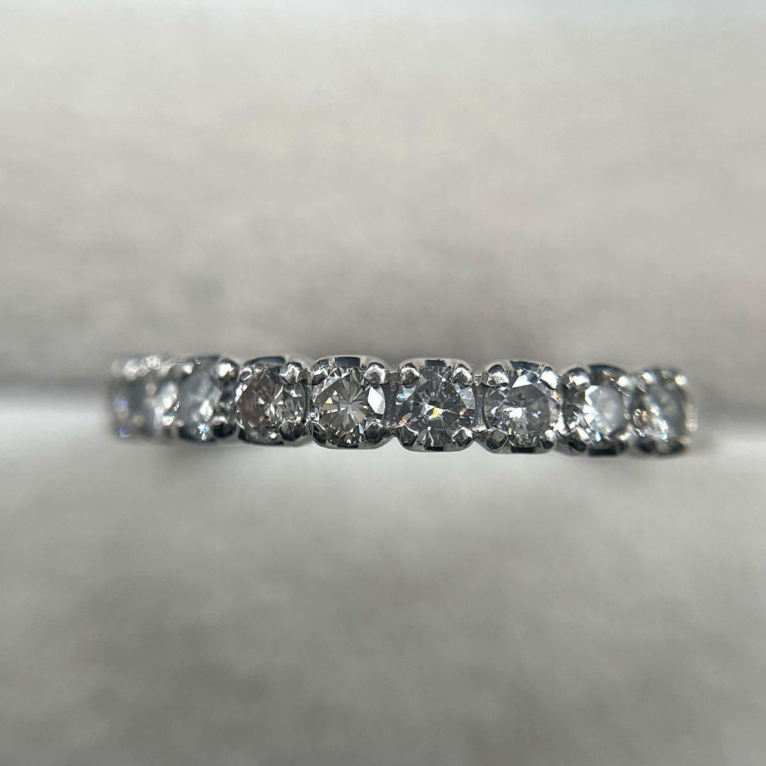 JF303☆高級 ダイヤモンド1ct プラチナ エタニティリング - メルカリ
