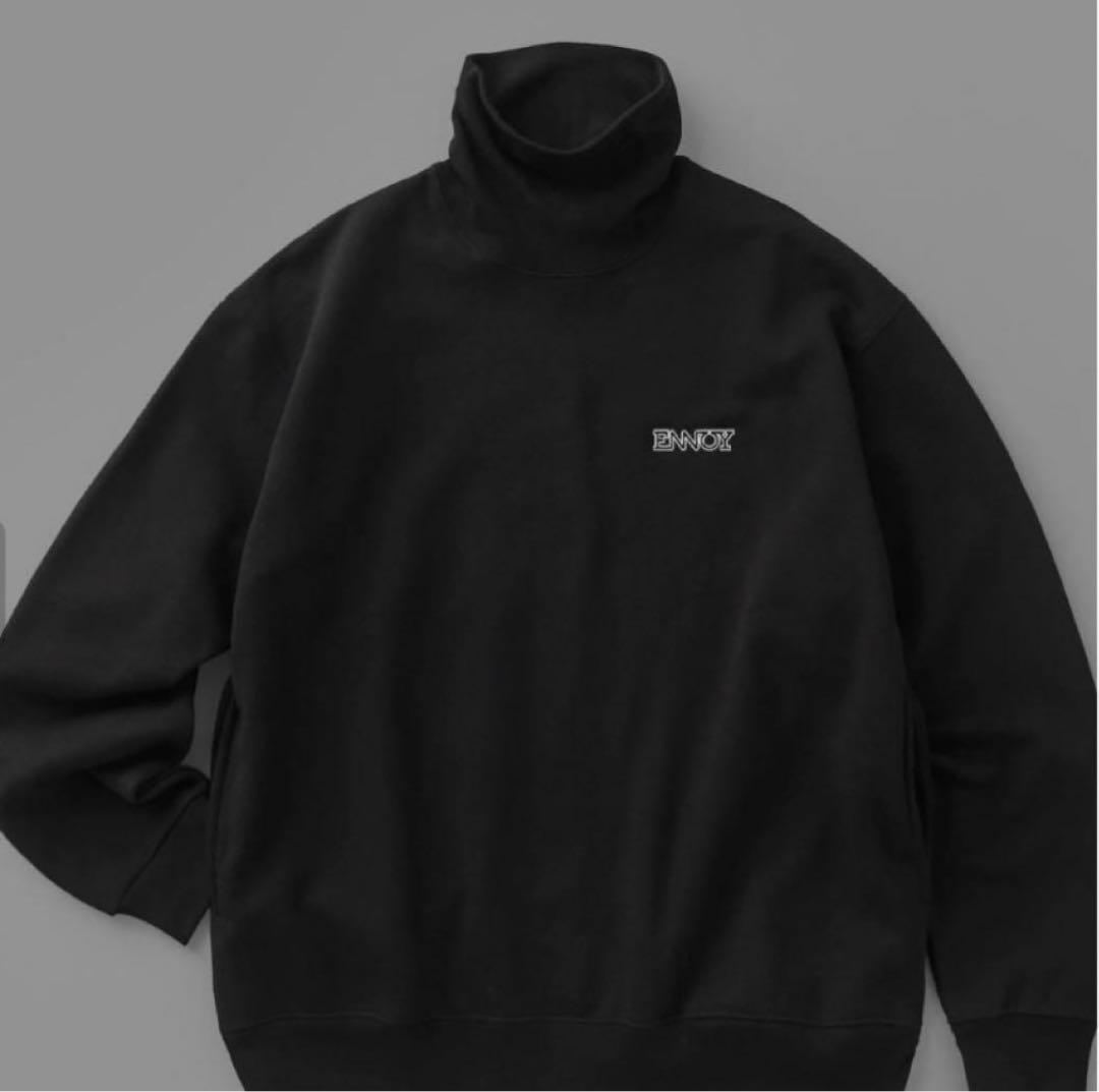 トップス ENNOY ELECTRIC LOGO TURTLENECK SWEAT XL