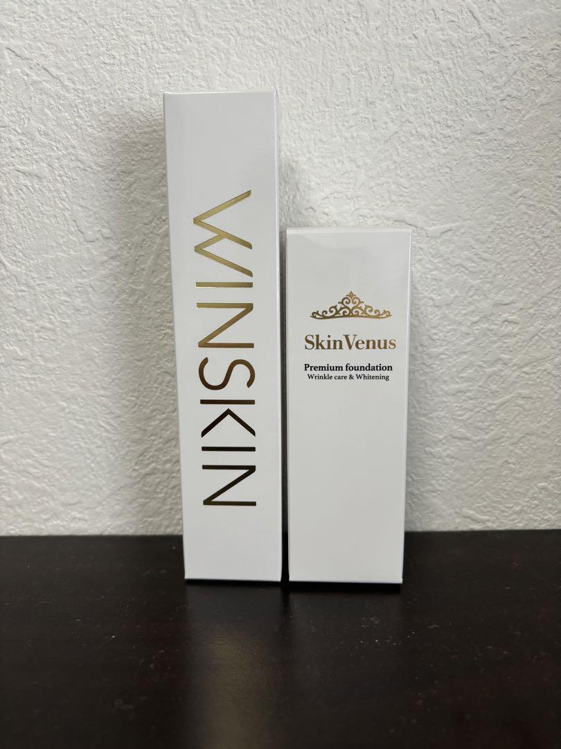 WINSKINリンクルホワイトクリーム SkinVenus リキッドファンデ