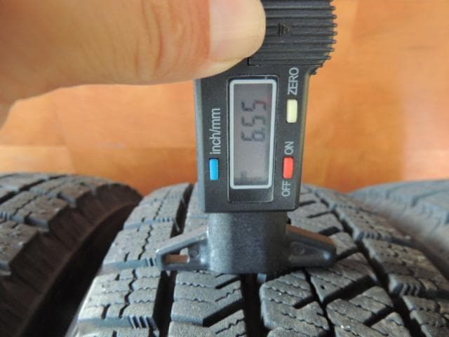 T431　155/65R14　ブリヂストン　VRX2　4本　4穴マルチ　溝有り