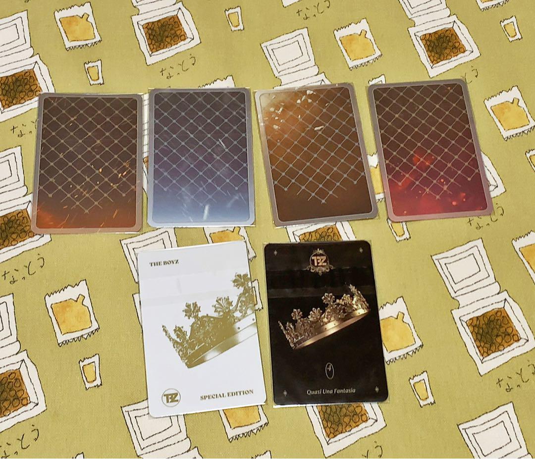 theboyz ニュー トレカ フォト セット THEBOYZ ニュー トレカ フォト セット