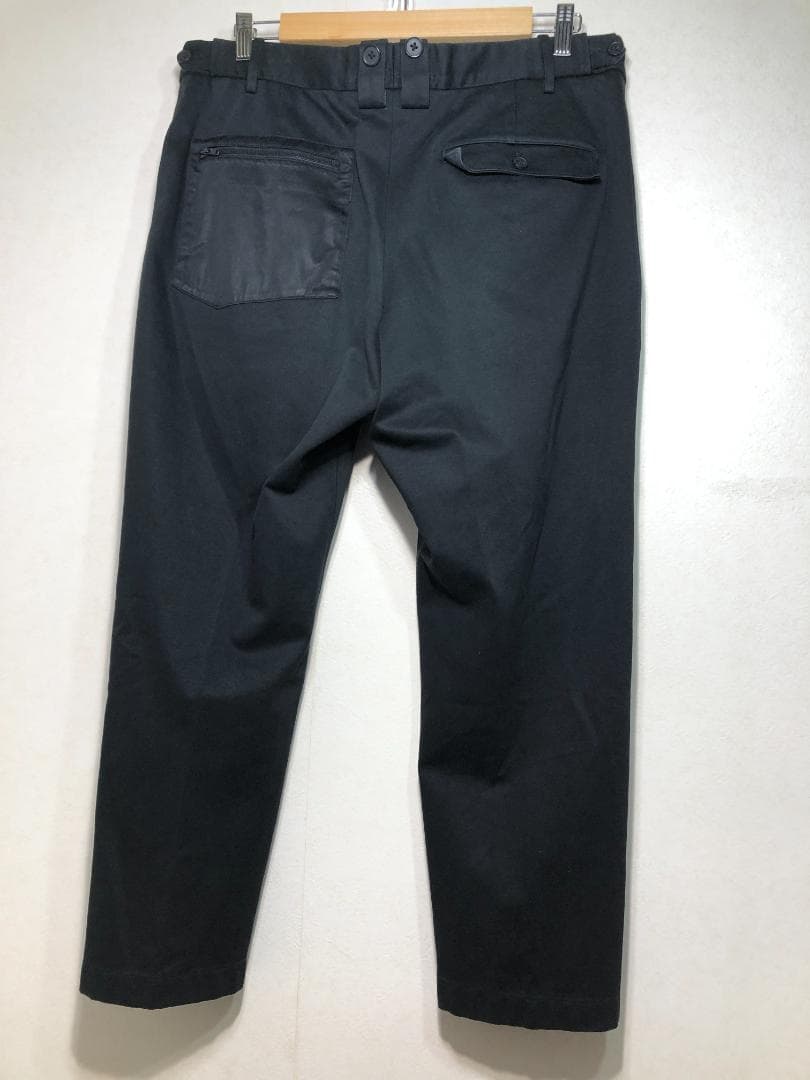 037051 Y-3 フラワープリント パンツ M ブラック ワイスリー