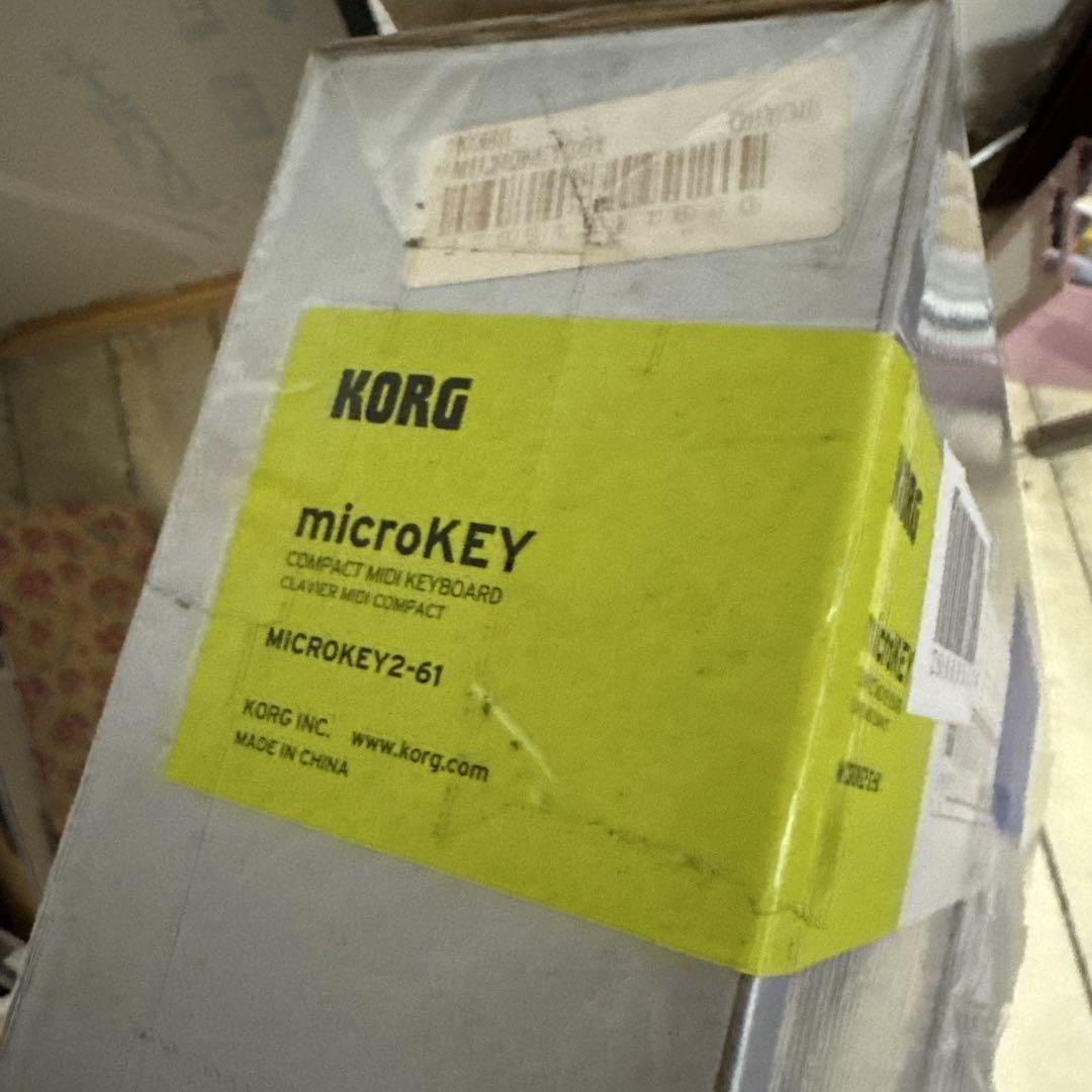 【KORG】microKEY2-61 AIR MIDIキーボードワイヤレス61鍵
