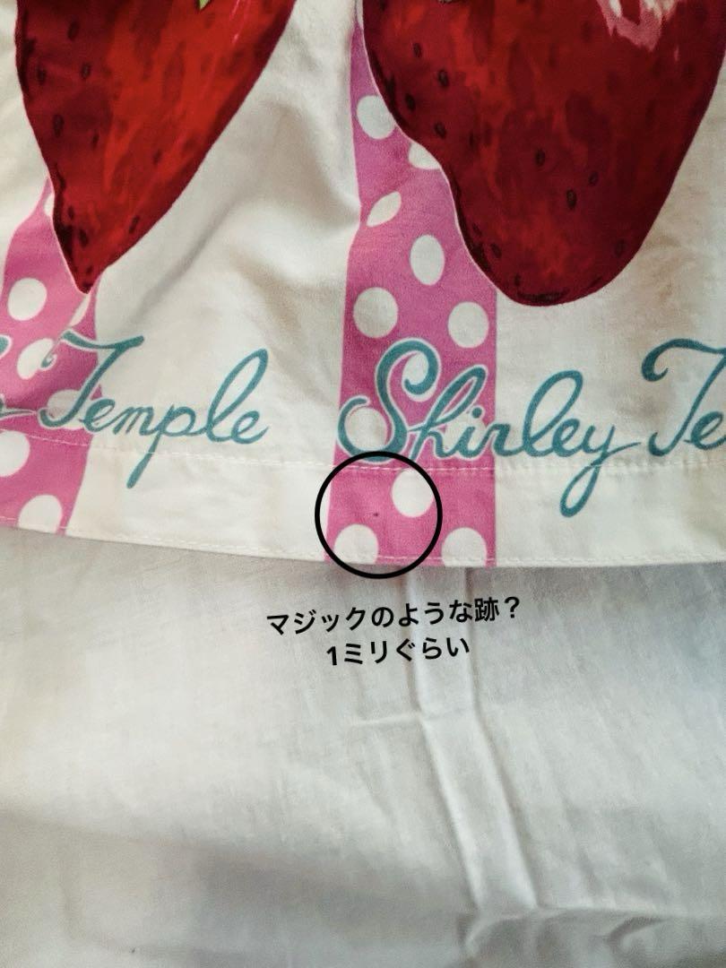 Shirley Temple いちご柄ノースリーブワンピース 110cm - メルカリ