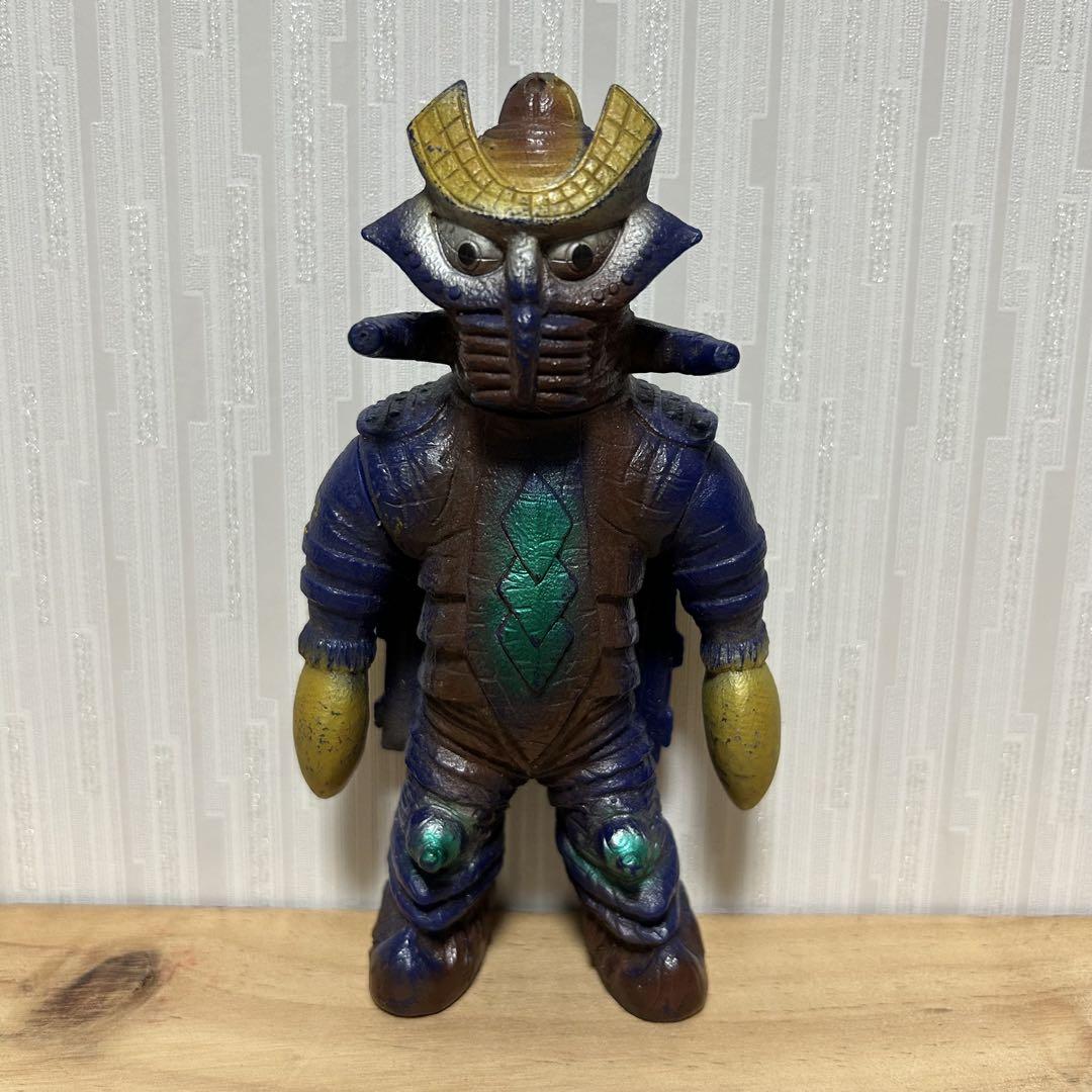 ウルトラマンタロウ　怪獣　テンペラー星人　ソフビ　ポピー　年代物　当時物
