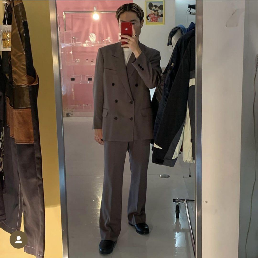 【美品】LITTLEBIG 19AW セットアップ グレー LITTLEBIG 19AW グレーセットアップ