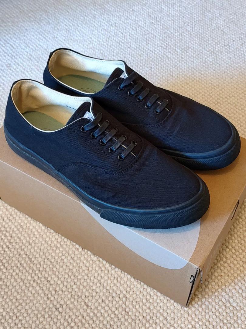 SPERRY TOP-SIDER トップサイダー オールブラック 限定 25.5