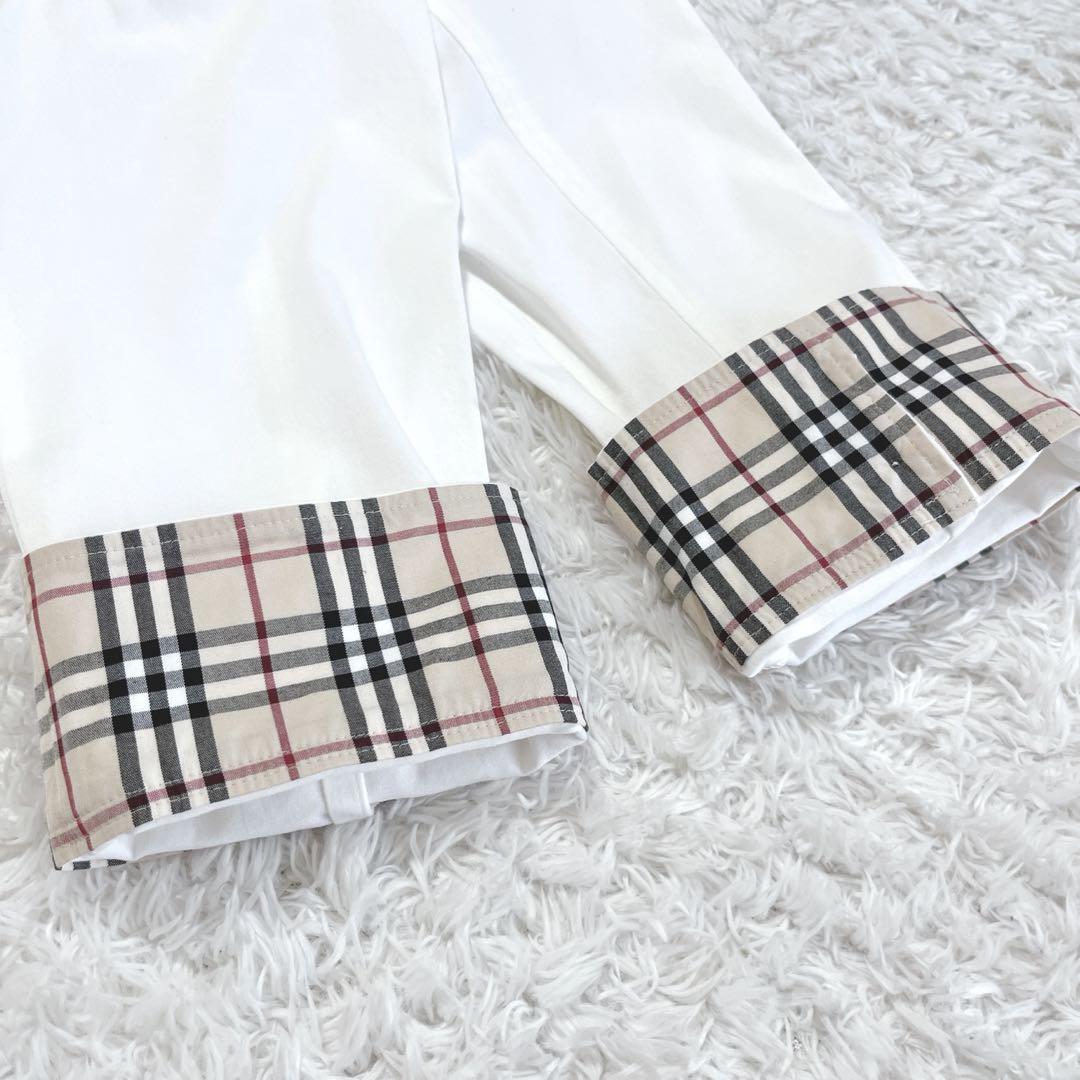 美品✨バーバリーロンドン 七分袖シャツ ノバチェック