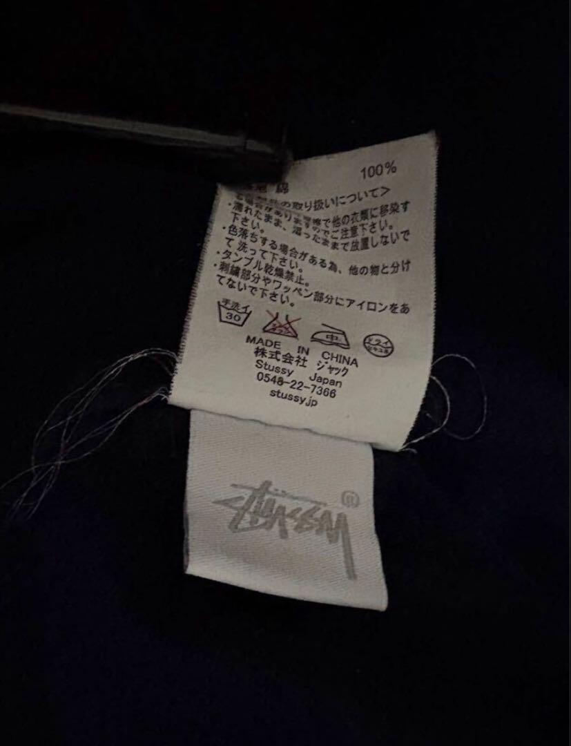 Stussy フード付きジャケット 35 ネイビー