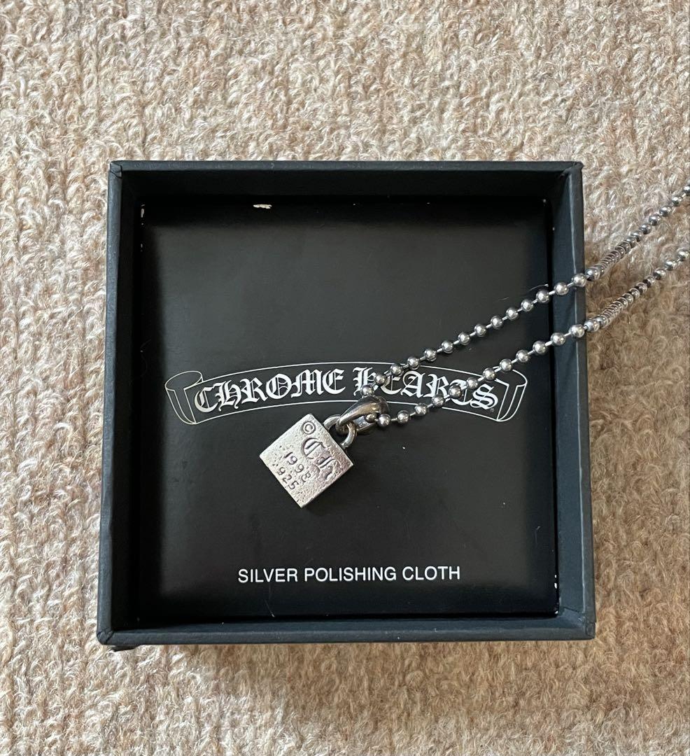 Chrome Hearts シルバー ネックレス　純正ダイヤモンド