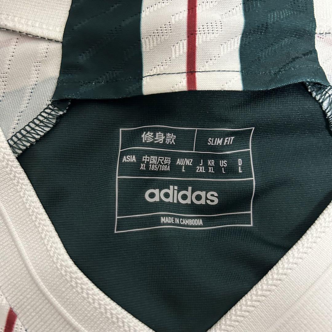 美品 adidas マンチェスターユナイテッド 23-24AWAYユニフォーム