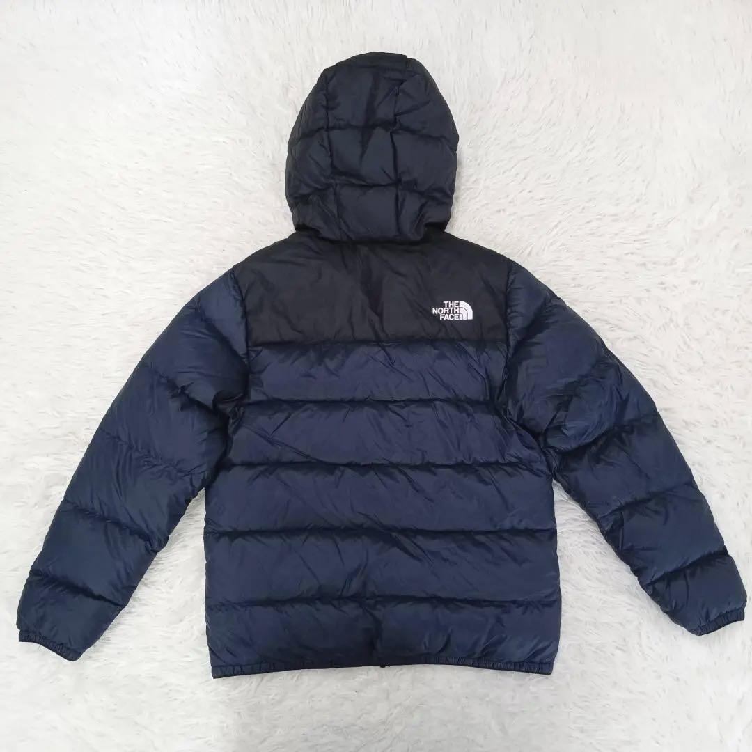 ノースフェイス ダウンジャケット キッズ ヌプシ ネイビー 160cm S M