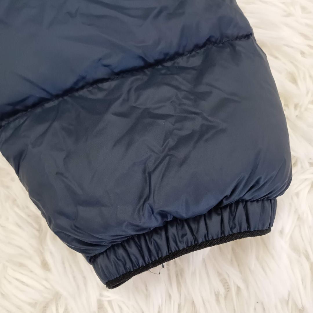ノースフェイス ダウンジャケット キッズ ヌプシ ネイビー 160cm S M