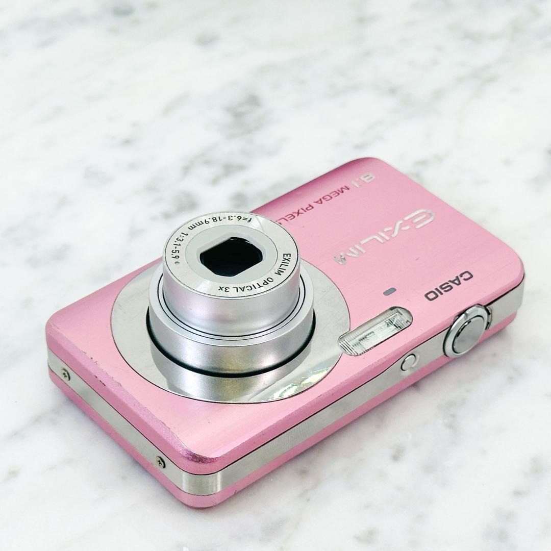 小さいオールドコンデジ】CASIO EXILIM EX-Z80 ピンク デジタル