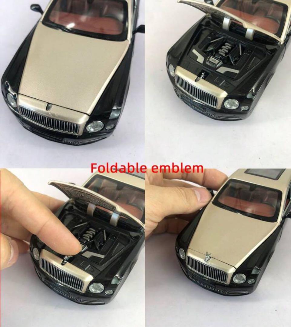 新品 ベントレー亜鉛合金製シェルのマセラティカーモデル