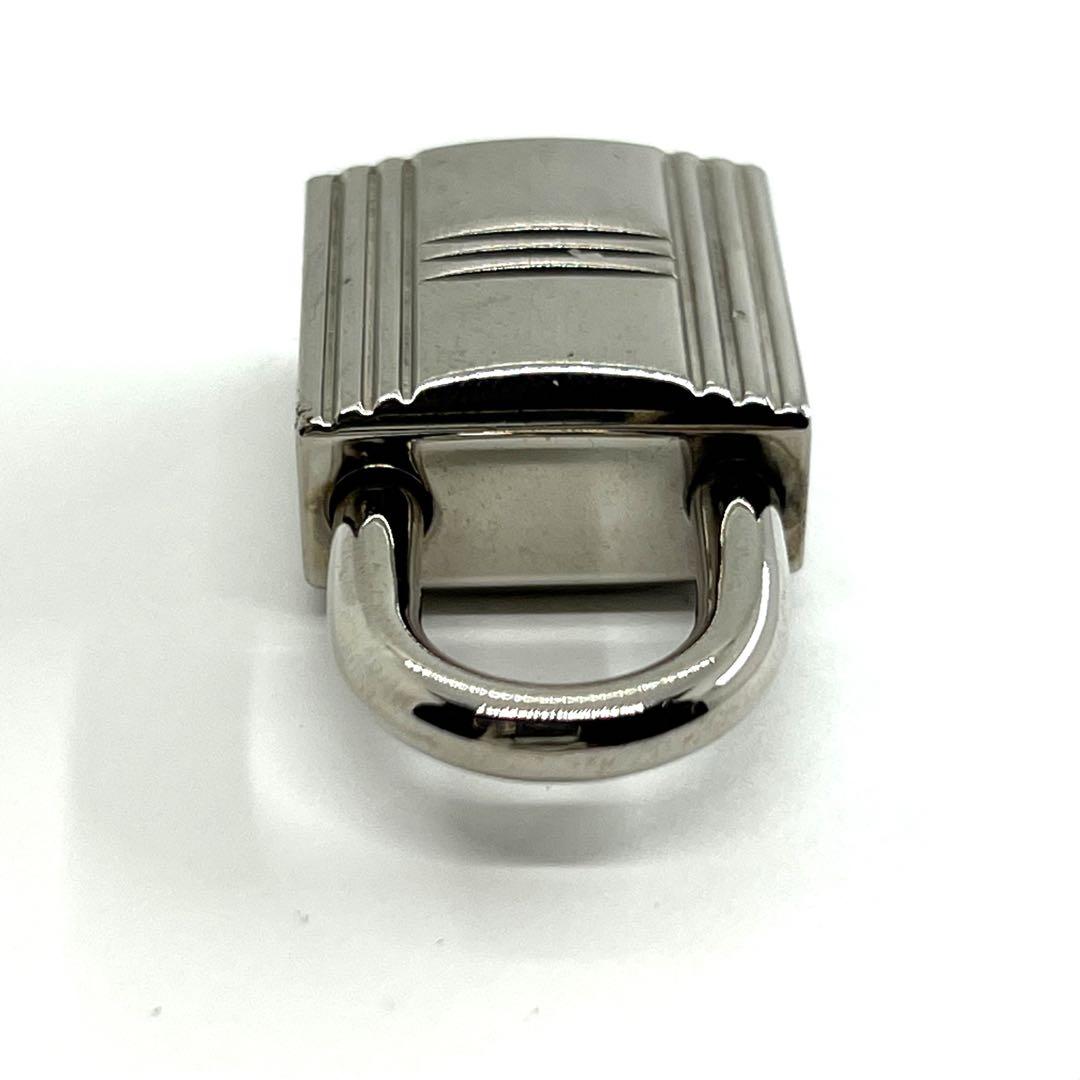 HERMES カデナ シルバー 101番 チャーム キーホルダー 0473a10