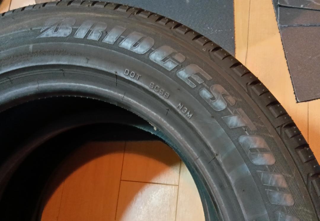 送料含2022年製新品2本 ブリヂストンデューラーHPスポーツ235/55R17