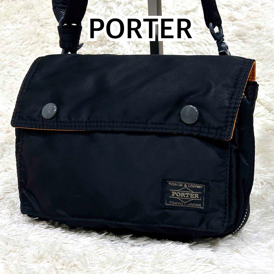 優れた品質 美品✨PORTER ポーター 黒 3way ショルダーバッグ タンカー バッグ
