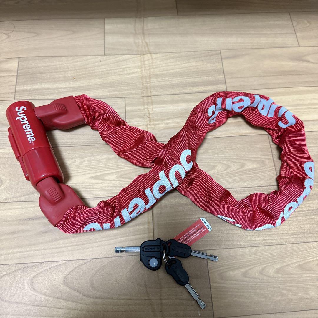 Supreme × Kryptonite 自転車チェーンロック Supreme × Kryptonite 自転車チェーンロック