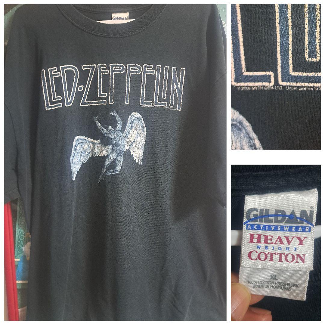 ©2005年 Y2K レッド ツェッペリン 00s ボックスシルエットXL LL