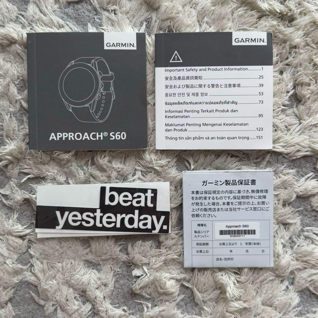 GARMIN APPROACH S60 GPSゴルフナビ