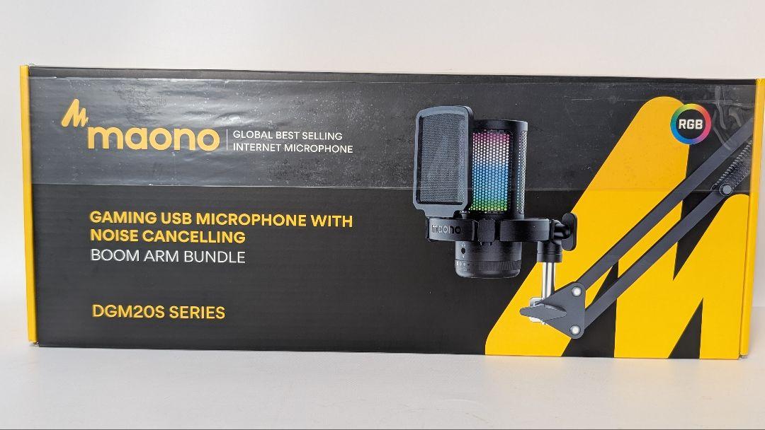 配信機器・PA機器・レコーディング機器 Maono DGM20S RGB USB