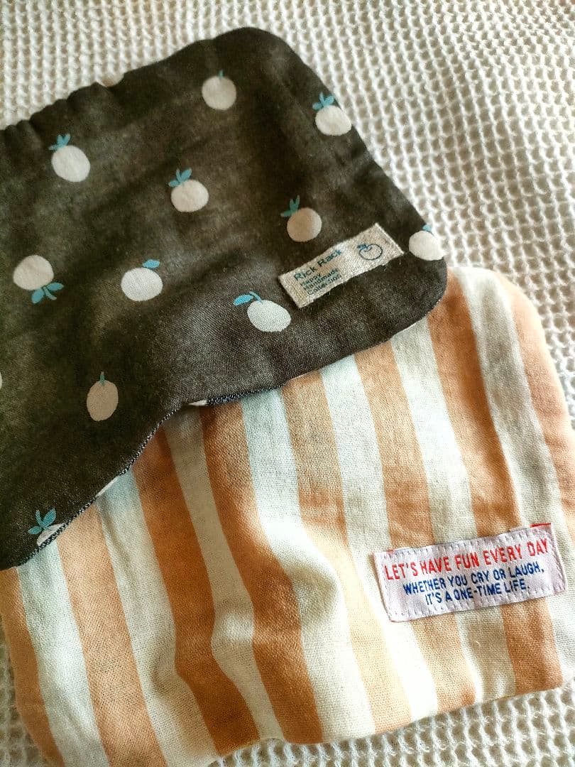 プチハナ様専用 1000ハンドメイド 8重 ガーゼタオル ハンカチ 大きめハーフ