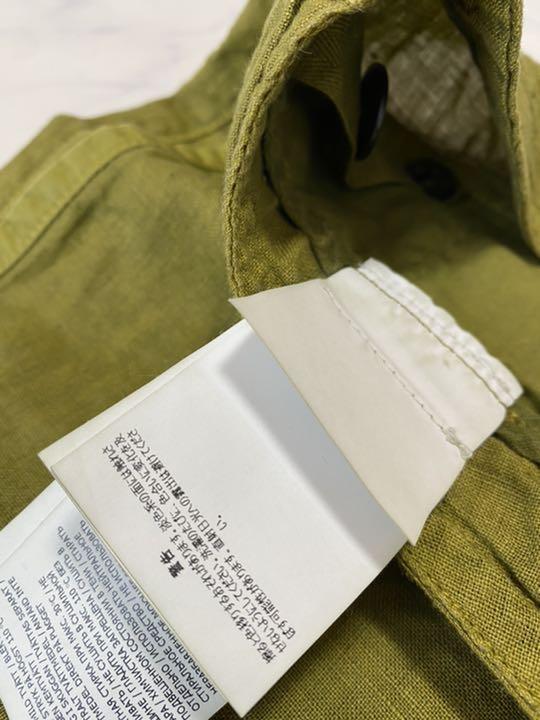 イエロー∏ 正規保証 ガーメントダイ ハーフパンツ ViSar-m78248106214 新品未使用 ストーンアイランド にでも