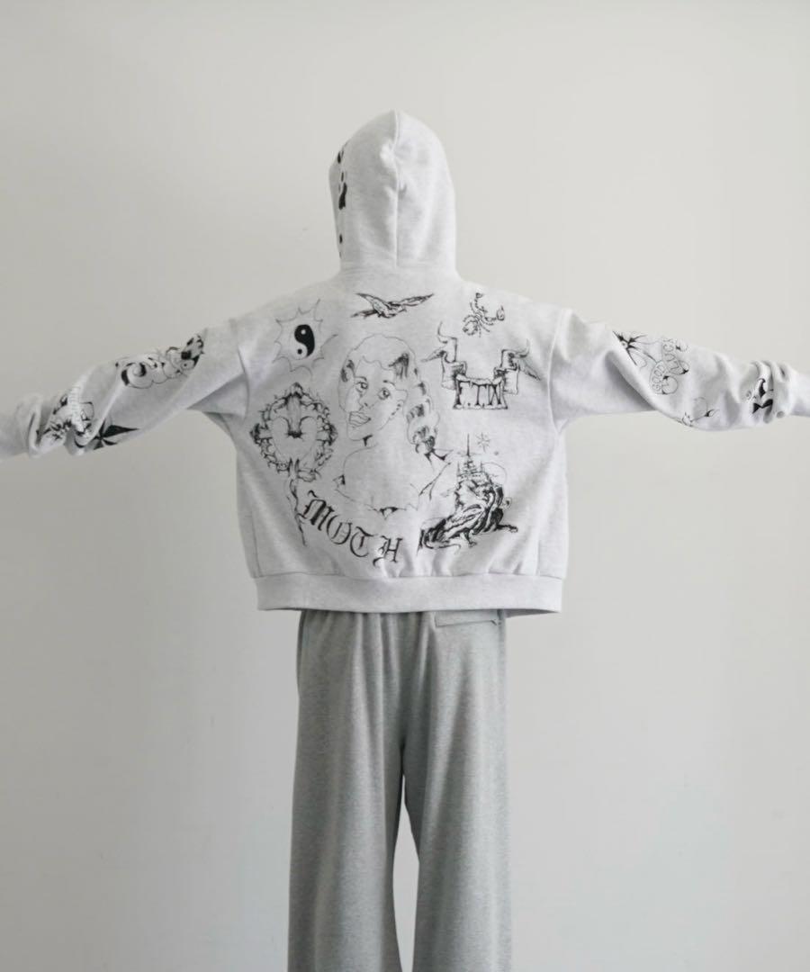 Basketcase Sailor, zip hoodie
