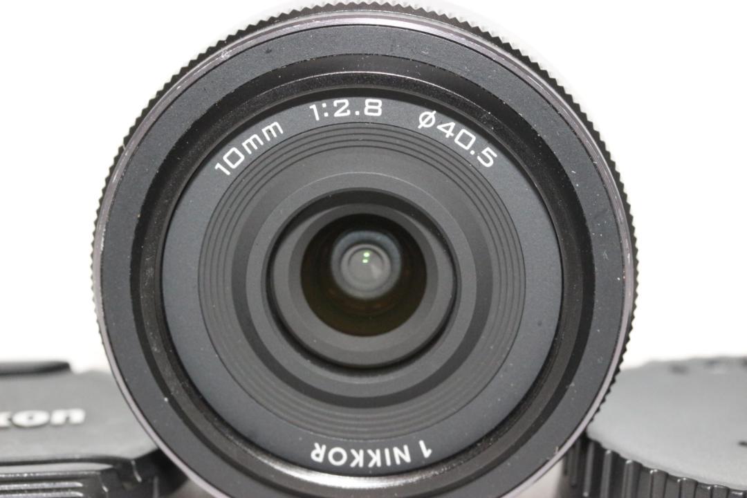 中古　Nikon 単焦点レンズ 1 NIKKOR 10mm f/2.8 ブラック
