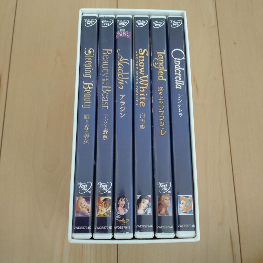 ディズニー プリンセスBOX 2012 DVD セット - メルカリ