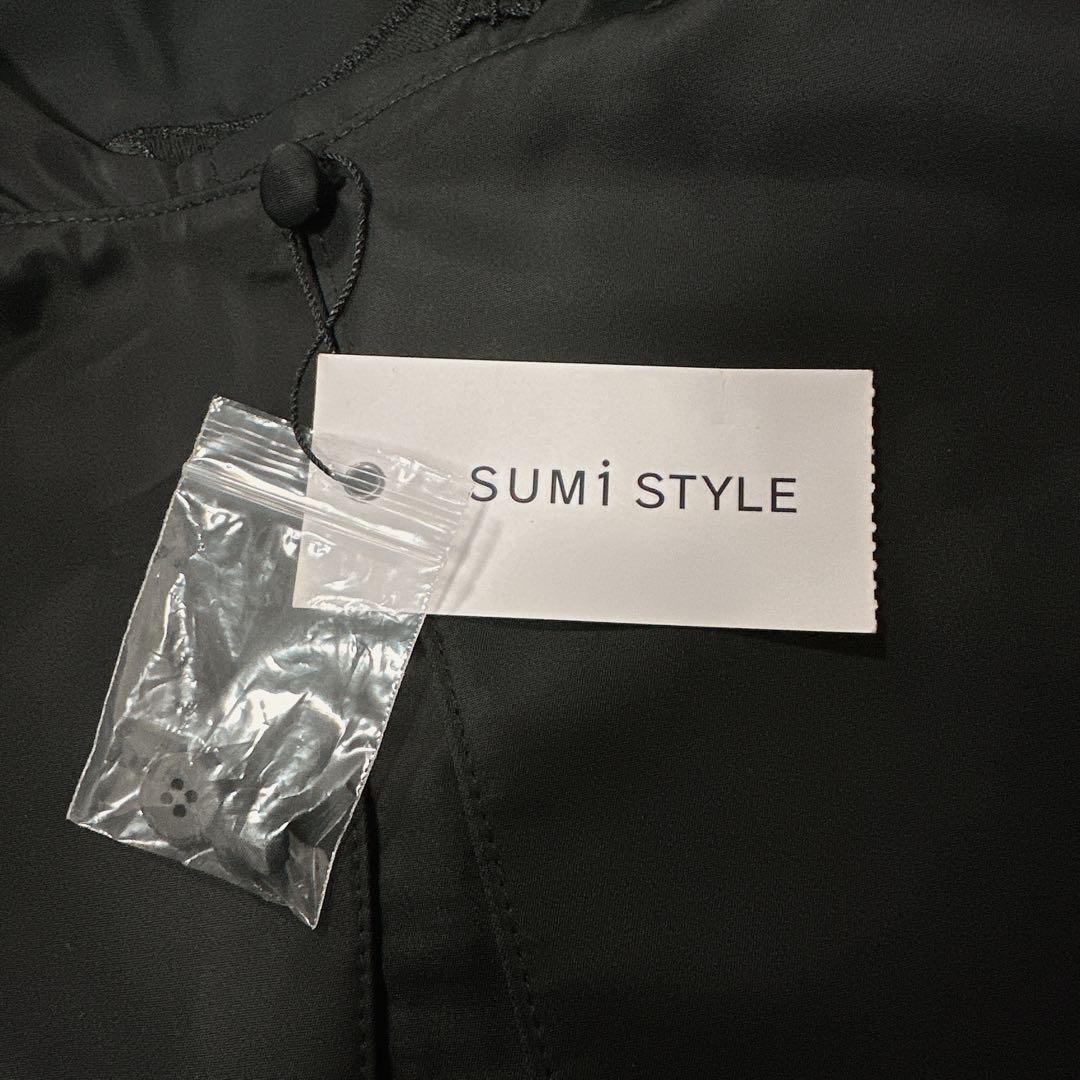 未使用 タグ付き SUM1 STYLE イアパピ 襟付き馬刺繍スプリングコート