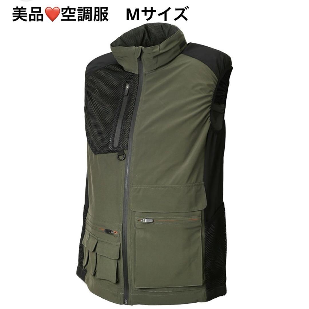 1回着用❤️空調服カーキM ビバホームWIZ\'A PREMIUM 9 フード