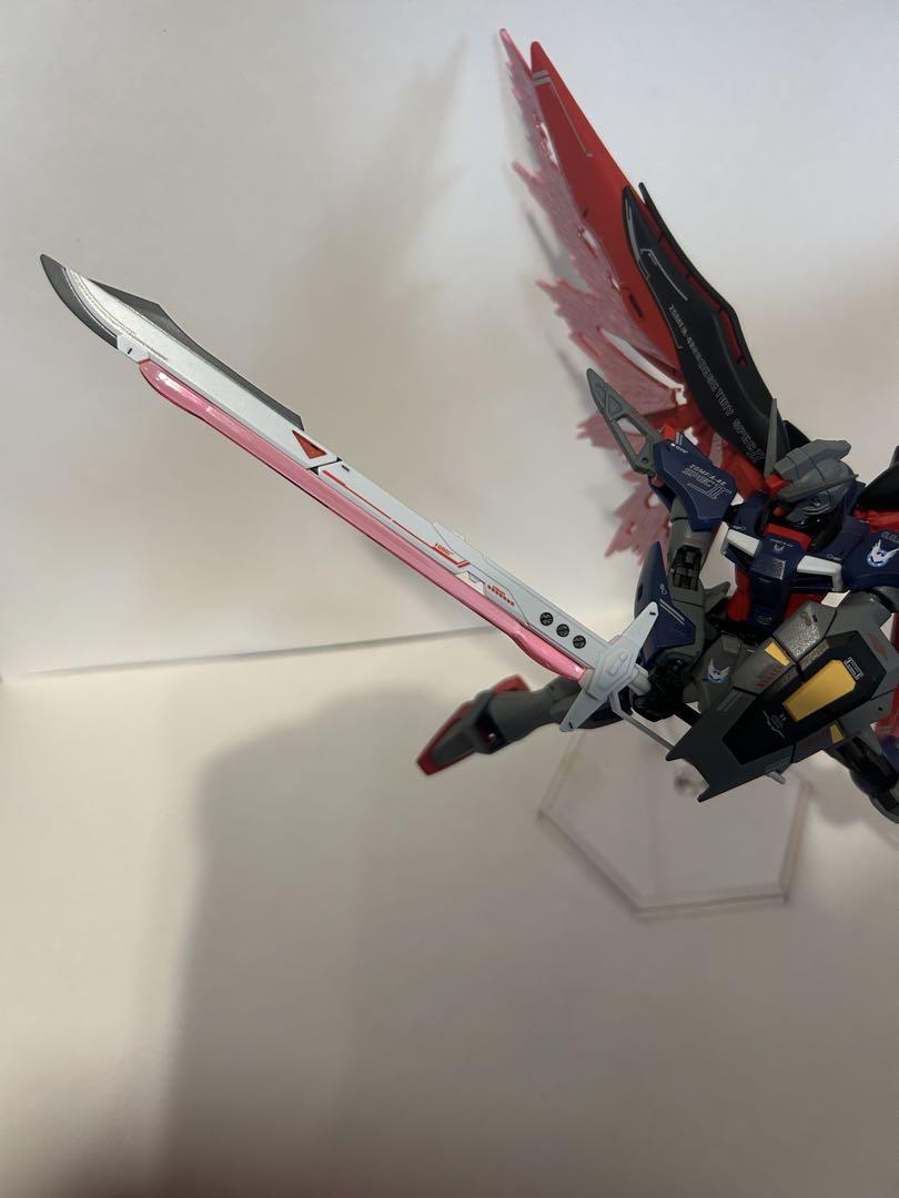HGCEデスティニーガンダムspeciiゼウスシルエット完成品　全塗装