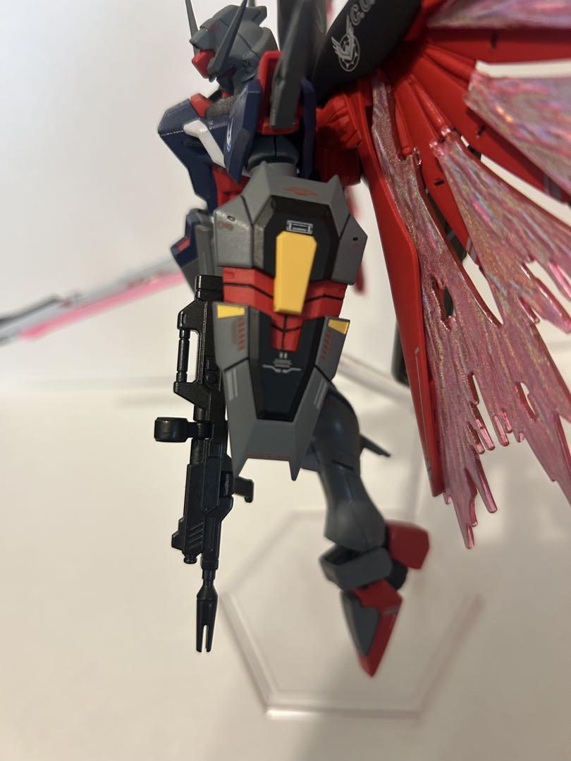 HGCEデスティニーガンダムspeciiゼウスシルエット完成品　全塗装