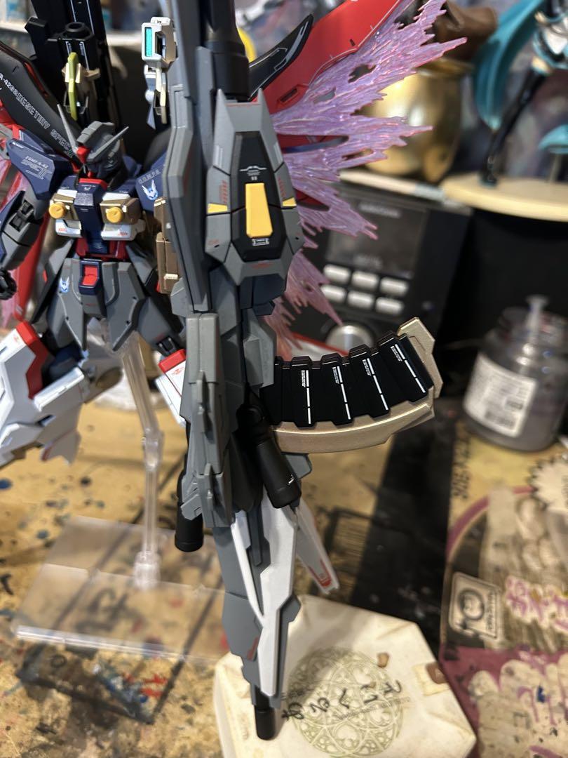 HGCEデスティニーガンダムspeciiゼウスシルエット完成品　全塗装