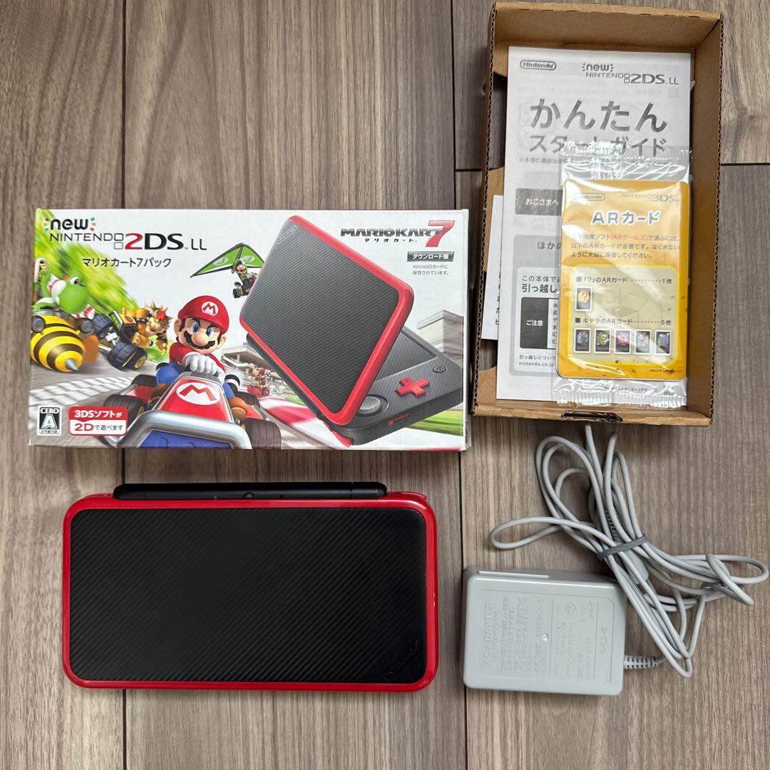 600. new Nintendo 2DS LL マリオカート7パック